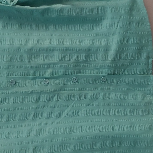 Improved Living Green Textured Blouse - Picture 4 of 10